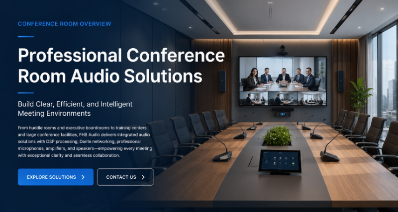 Professional Conference Room Audio Solutions
